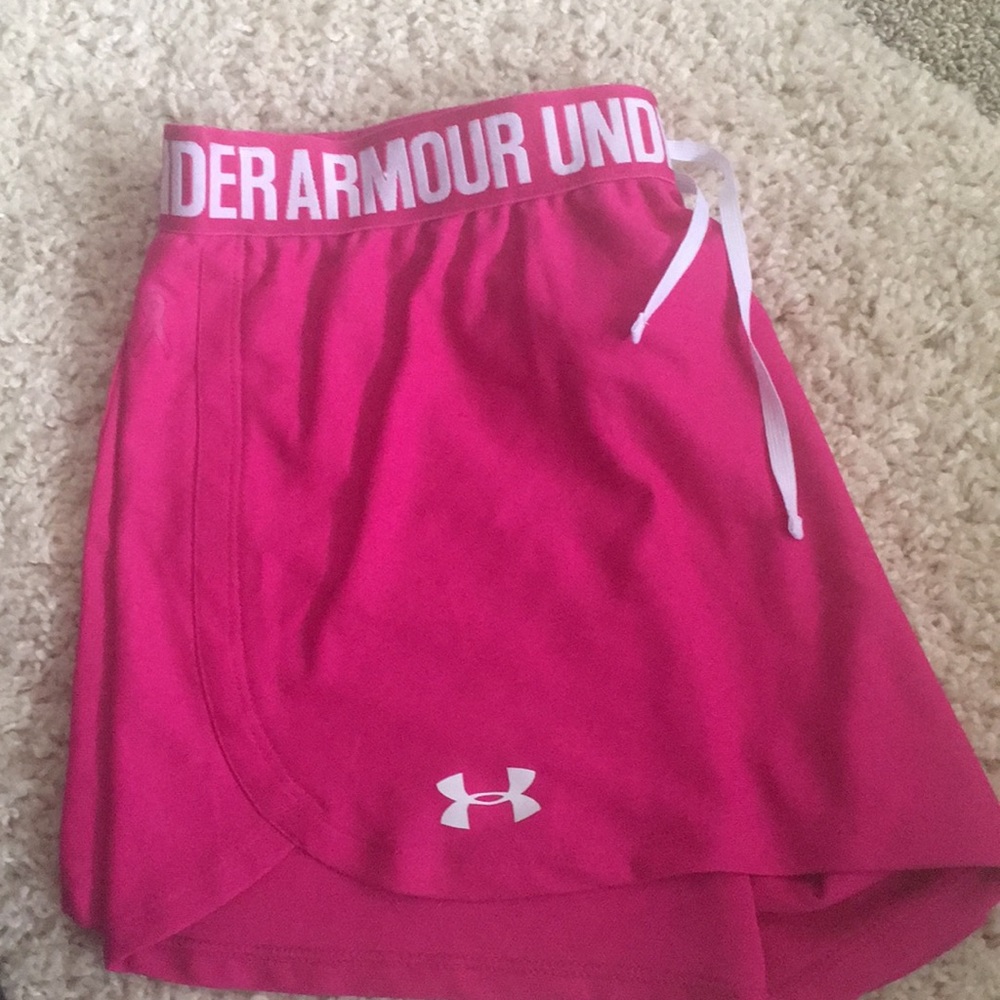 1 pair pink/fuchsia shorts